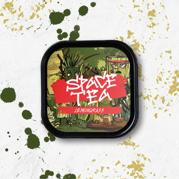 Безникотиновая смесь Space Tea Lemongrass (Лемонграсс) 250 г.