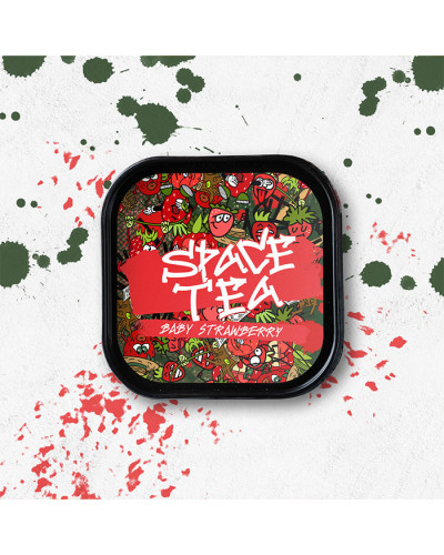 Безнікотинова суміш Space Tea Baby Strawberry (Суниця) 250 г