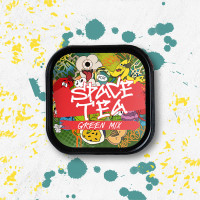 Безникотиновая смесь Space Tea Green Mix (Яблоко, Киви, Цитрус, Мята) 100 г