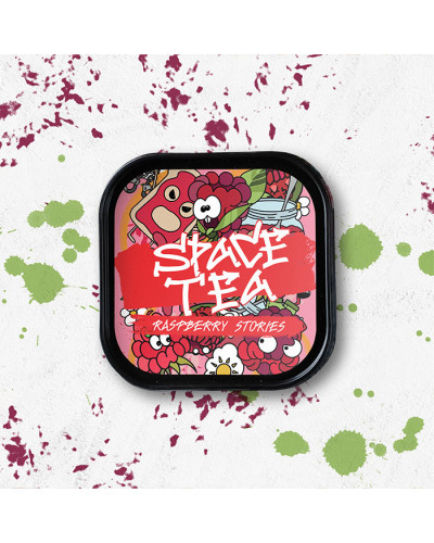 Безнікотинова суміш Space Tea Raspberry stories (Малина) 250 г