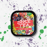 Безникотиновая смесь Space Tea Scarlet Grape (Красный виноград) 100 г
