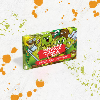 Безнікотинова суміш Space Tea Apple Kiwi Smoothie (Яблуко, Ківі, Смузі) 40 г - фото 20