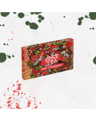 Безникотиновая смесь Space Tea Baby Strawberry (Земляника) 40 г
