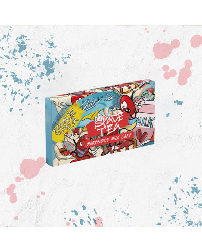 Безникотиновая смесь Space Tea Barberry Milk Cake (Барбарис, Сгущенка) 40 г