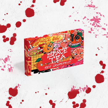 Безнікотинова суміш Space Tea Red Grapefruit (Грейпфрут) 40 г - фото 25