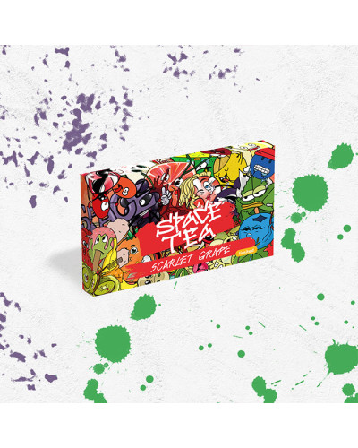 Безникотиновая смесь Space Tea Scarlet Grape (Красный виноград) 40 г
