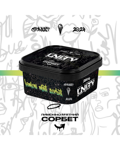 Тютюн Unity Urban Lemon Mint Sorbet (Лимонно-мʼятний сорбет) 250 г