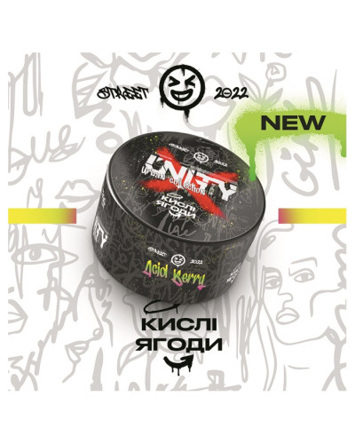 Тютюн Unity Urban Acid Berry (Кислі ягоди) 100 г