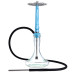 Кальян Tiaga Hookah Astra Crystal Blue на колбі Craft Clear 57 см - фото 1
