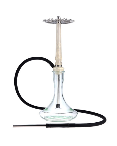 Кальян Tiaga Hookah Astra Crystal Gold на колбі Craft Clear 57 см