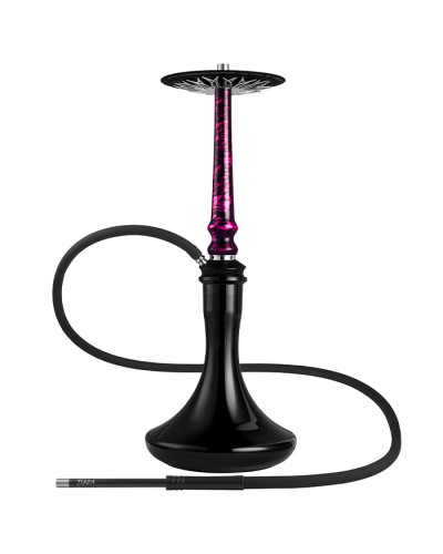 Кальян Tiaga Hookah Astra Pink на колбі Craft Black 57 см