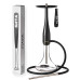 Кальян Tiaga Hookah Бита Black на колбі Craft Clear 70 см - фото 1