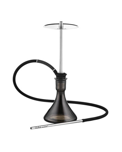 Кальян Tiaga Hookah Classic Silver на колбі Candy Black 57 см