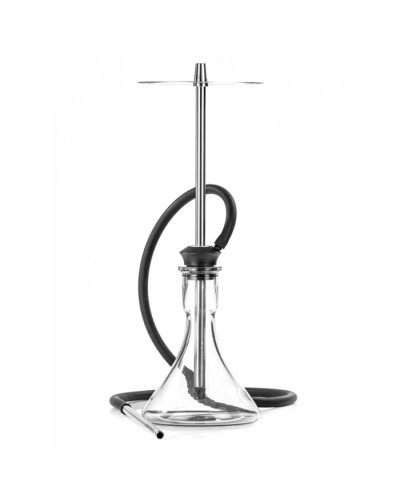 Кальян Tiaga Hookah Classic Silver на колбі Candy Clear 57 см