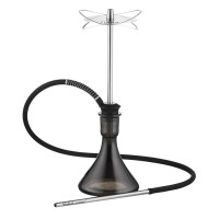 Кальян Tiaga Hookah Orbita Silver на колбі Candy Black 57 см