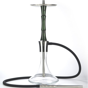 Кальян TOTEM Hookah Idol Irish Green на резьбе с колбой 67 см