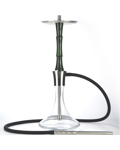 Кальян TOTEM Hookah Idol Irish Green на різьбі з колбою 67 см