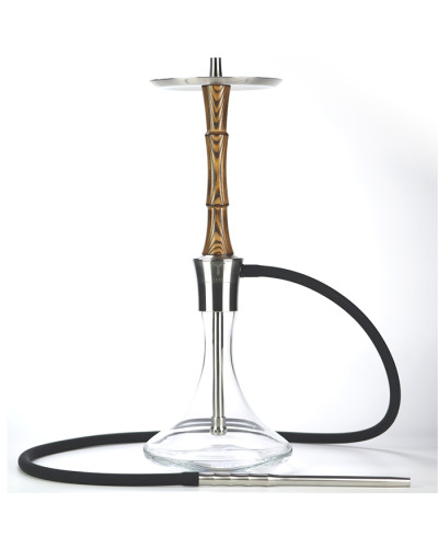 Кальян TOTEM Hookah Idol Old Wood на різьбі з колбою 67 см