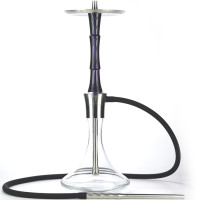 Кальян TOTEM Hookah Idol Purple Noir на різьбі з колбою 67 см