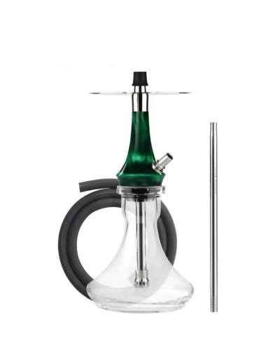 Кальян TOTEM Hookah Monolit Micra Emerald Green 35 см
