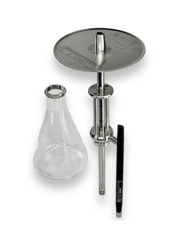 Кальян Trumpet Hookah Artifact Silver 50 см - фото 3
