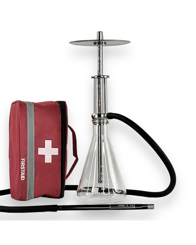 Кальян Trumpet Hookah Artifact Silver 50 см