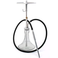Кальян Trumpet Hookah Skull Silver 60 см