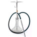Кальян Trumpet Hookah Wolf Silver 60 см - фото 1