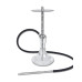 Кальян Trumpet Hookah Moar Silver з колбою Craft Clear 54 см - фото 1