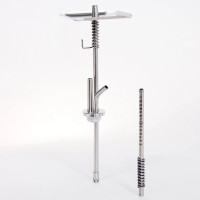 Шахта Trumpet Hookah Silver 54 см