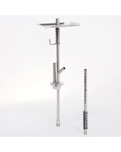 Шахта Trumpet Hookah Silver 54 см