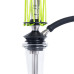 Кальян Trumpet Hookah Rider Lime на колбі Clear 57 см - фото 3