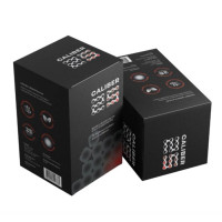 Кокосовый уголь Caliber 25 cub (в коробке) 1 кг