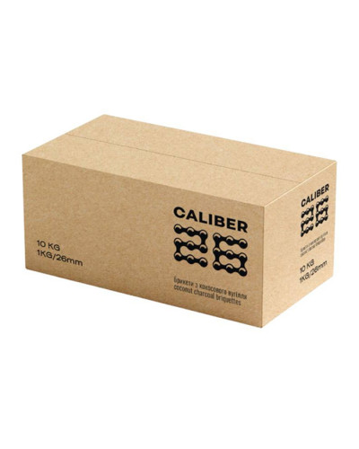 Кокосове вугілля оптом Caliber 26 cub 10 кг
