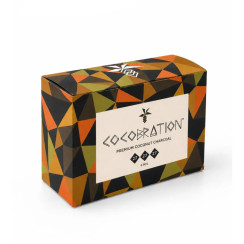 Кокосовый уголь Cocobration 27 мм (6 кубиков)