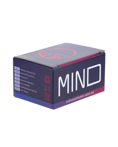 Горіхове вугілля Mind (в коробці) 1 кг