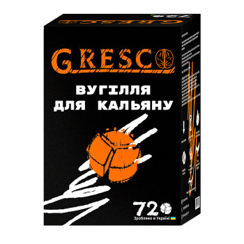 Горіхове вугілля Gresco під калауд 1 кг GRESCO (Україна) - фото 3