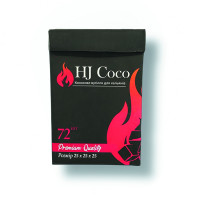Кокосове вугілля Hj Coco (в коробці) 1 кг