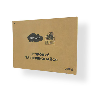 Кокосове вугілля оптом Khmara Cocoloco 20 кг Khmara Hookan - фото 12