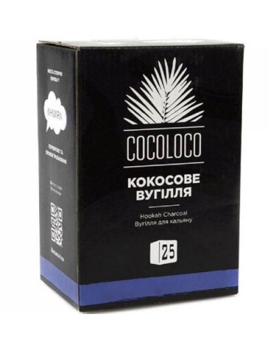 Кокосове вугілля Khmara Cocoloco 1 кг