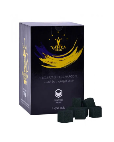 Кокосове вугілля Coco Yahya Elegance King 1 кг