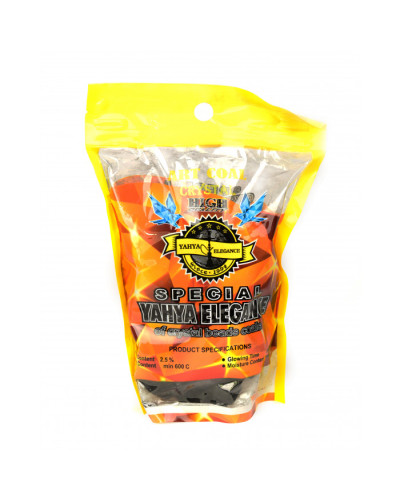 Кокосове вугілля Coco Yahya Elegant Crystal 0.5 кг