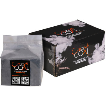 Горіхове вугілля Crazzy Coal (в коробці) 1 кг - фото 7