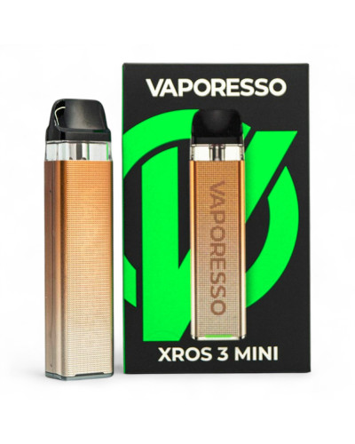Стартовий набір Vaporesso Xros 3 Mini - Phantom Gold - фото 8