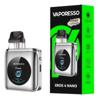 Стартовий набір Vaporesso XROS 4 Nano -Titanium Silver