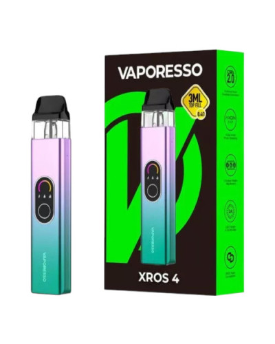 Стартовий набір Vaporesso XROS 4 Pod Kit 1000 mAh Original - Pink Mint