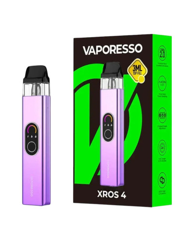 Стартовий набір Vaporesso XROS 4 Pod Kit 1000 mAh Original - Lilac Purple