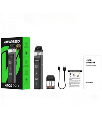 Стартовий набір Vaporesso Xros Pro Original - Black - фото 7