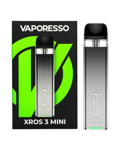 Стартовий набір Vaporesso Xros 3 Mini - Icy Silver