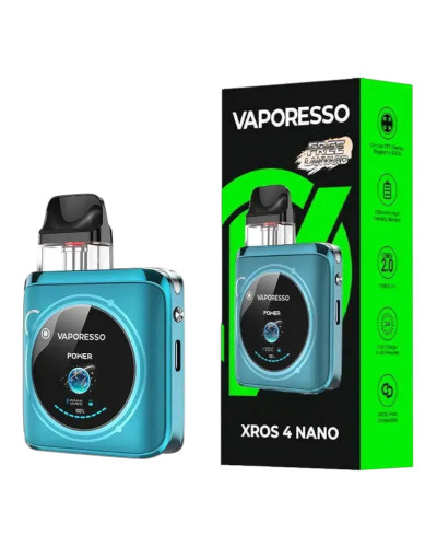 Стартовий набір Vaporesso XROS 4 Nano - Aquamarine